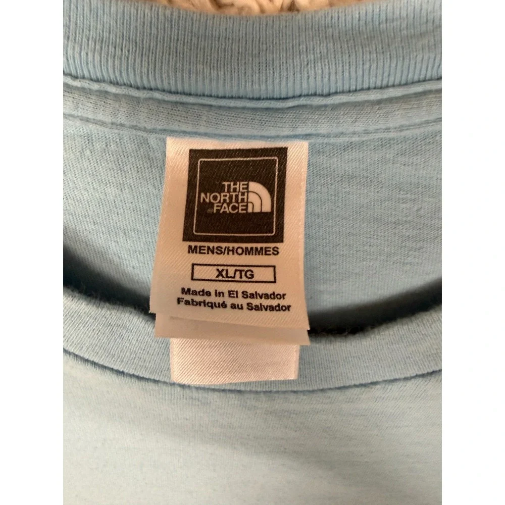 The North Face T Shirt Tee Mens Size XL Blue Outdoor Berkeley California